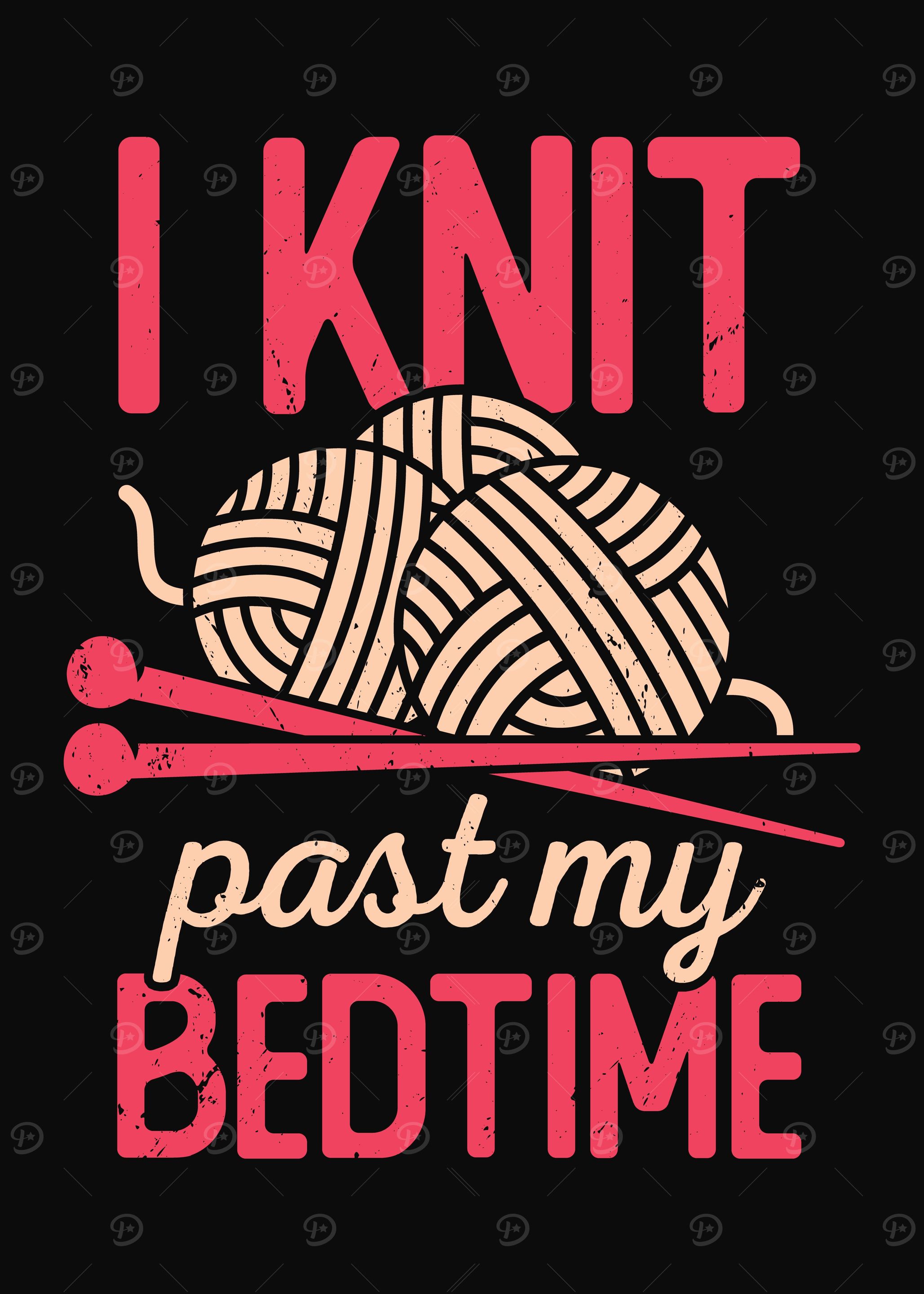I Knit Past My Bedtime