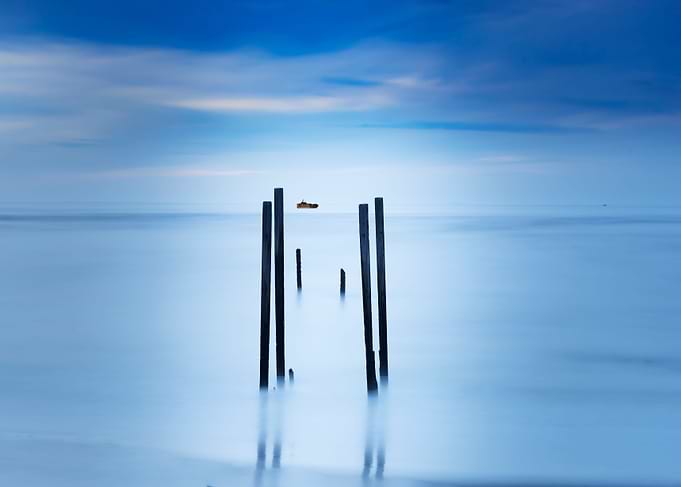 Taiwan coast landscape