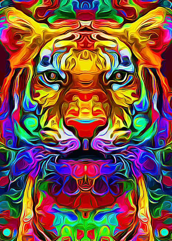 Tiger Colorful