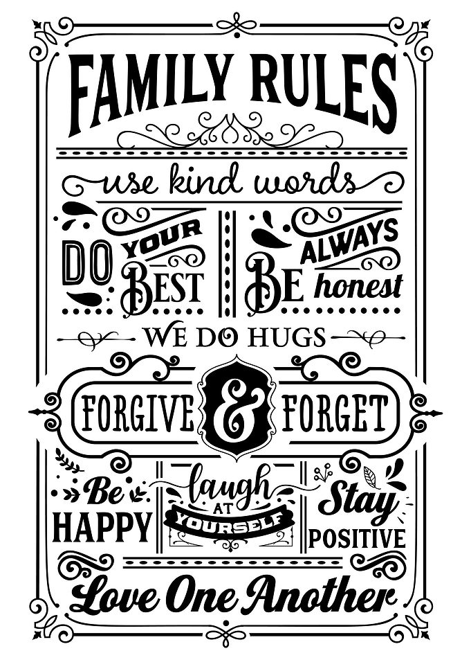 Family rules Quotes