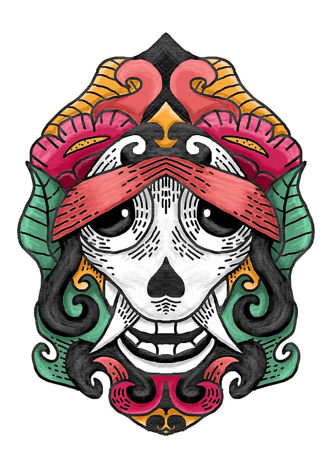 dog pac skull