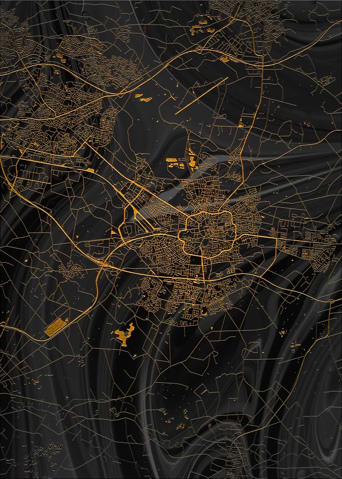 Enschede Netherlands Map