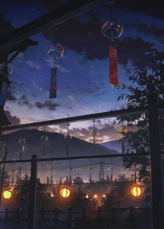 Japan Night Wishes