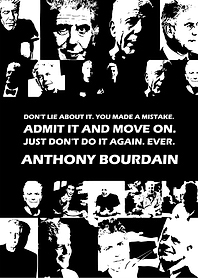 Anthony Bourdain Collage