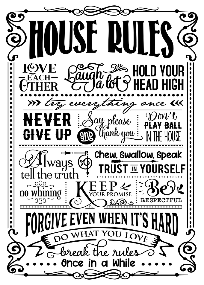 Home House Rules Quotes
