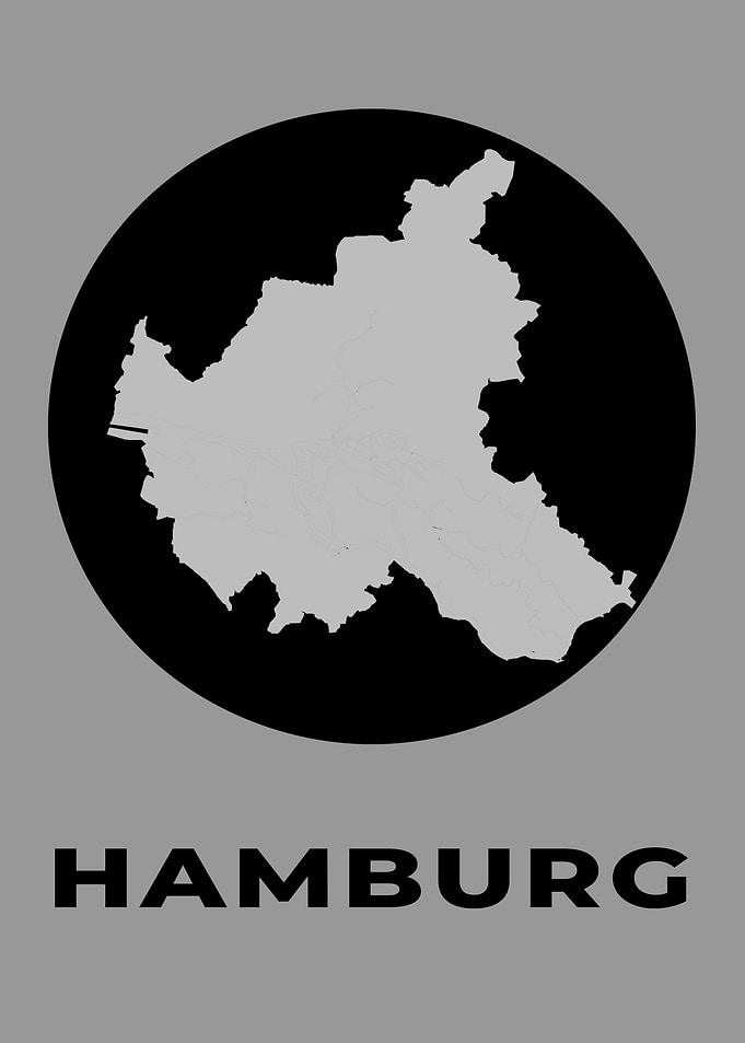 map hamburg germany