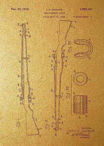 3 M1 Rifle Patent