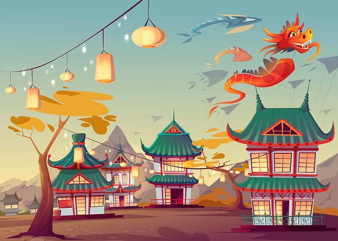 Chinese temples