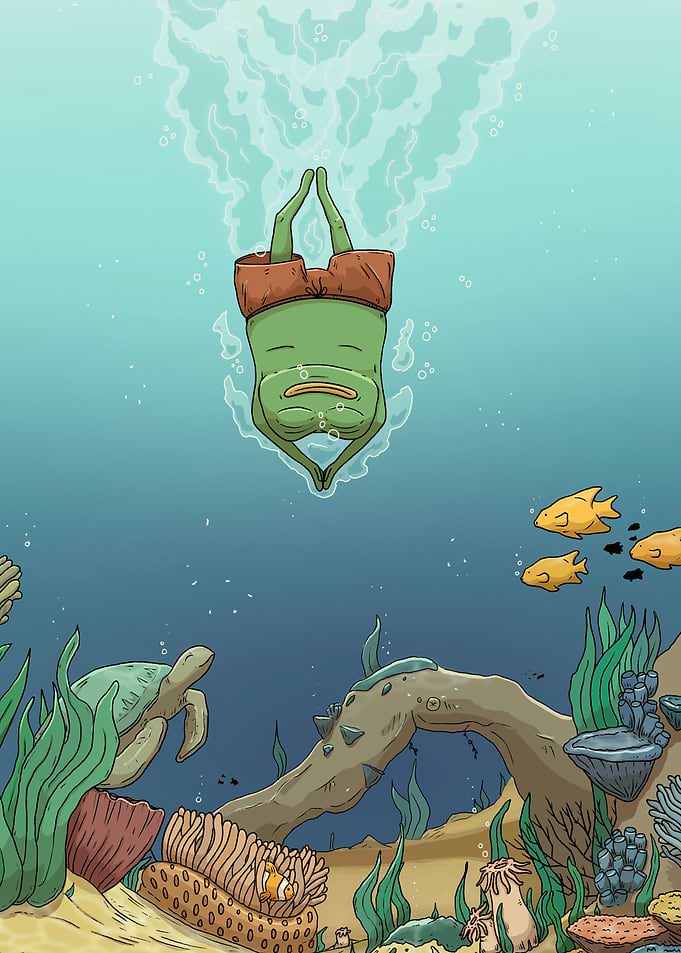 Going for a dive