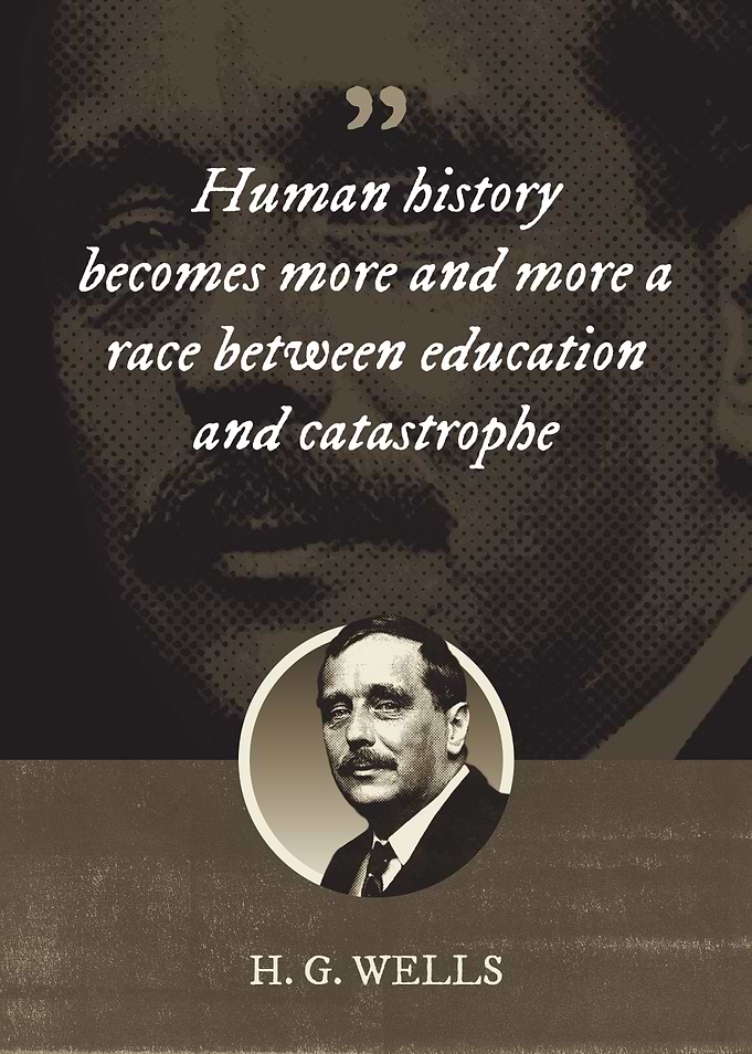 Human history becomes more