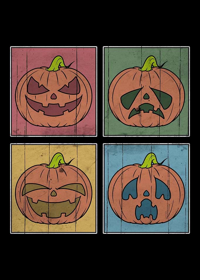 Vintage Halloween Pumpkin