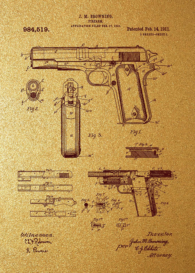 2 Colt 45 Handgun 1911 Pa