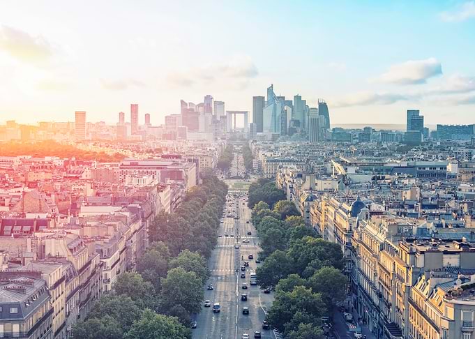 Sweet Light Over Paris