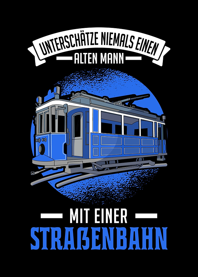 Straenbahn Alter Mann