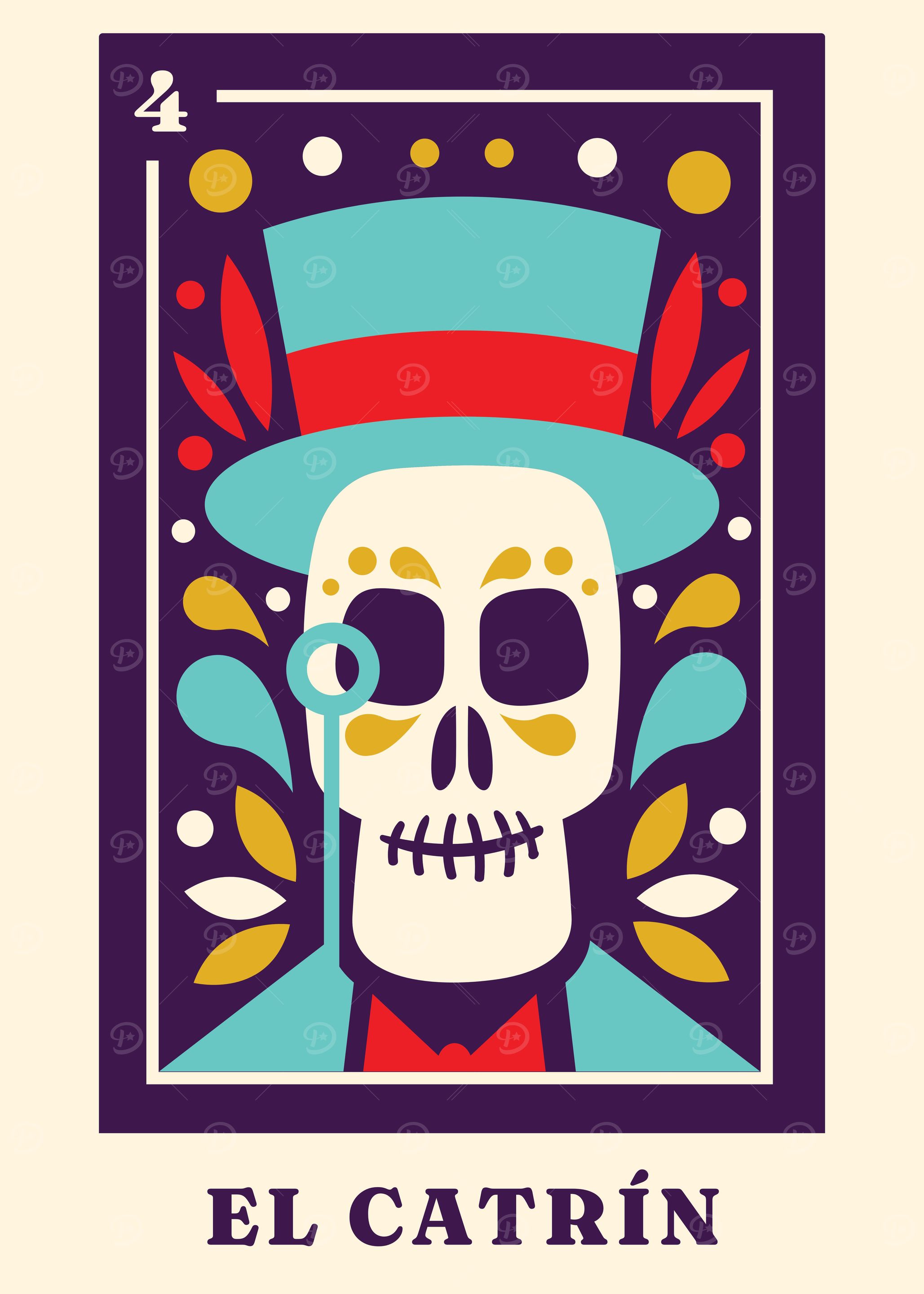 El Catrin Muertos Tarot