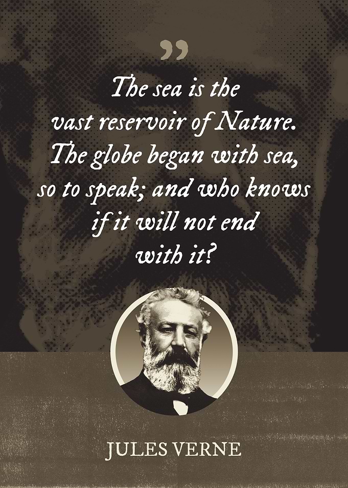 The sea is the vast