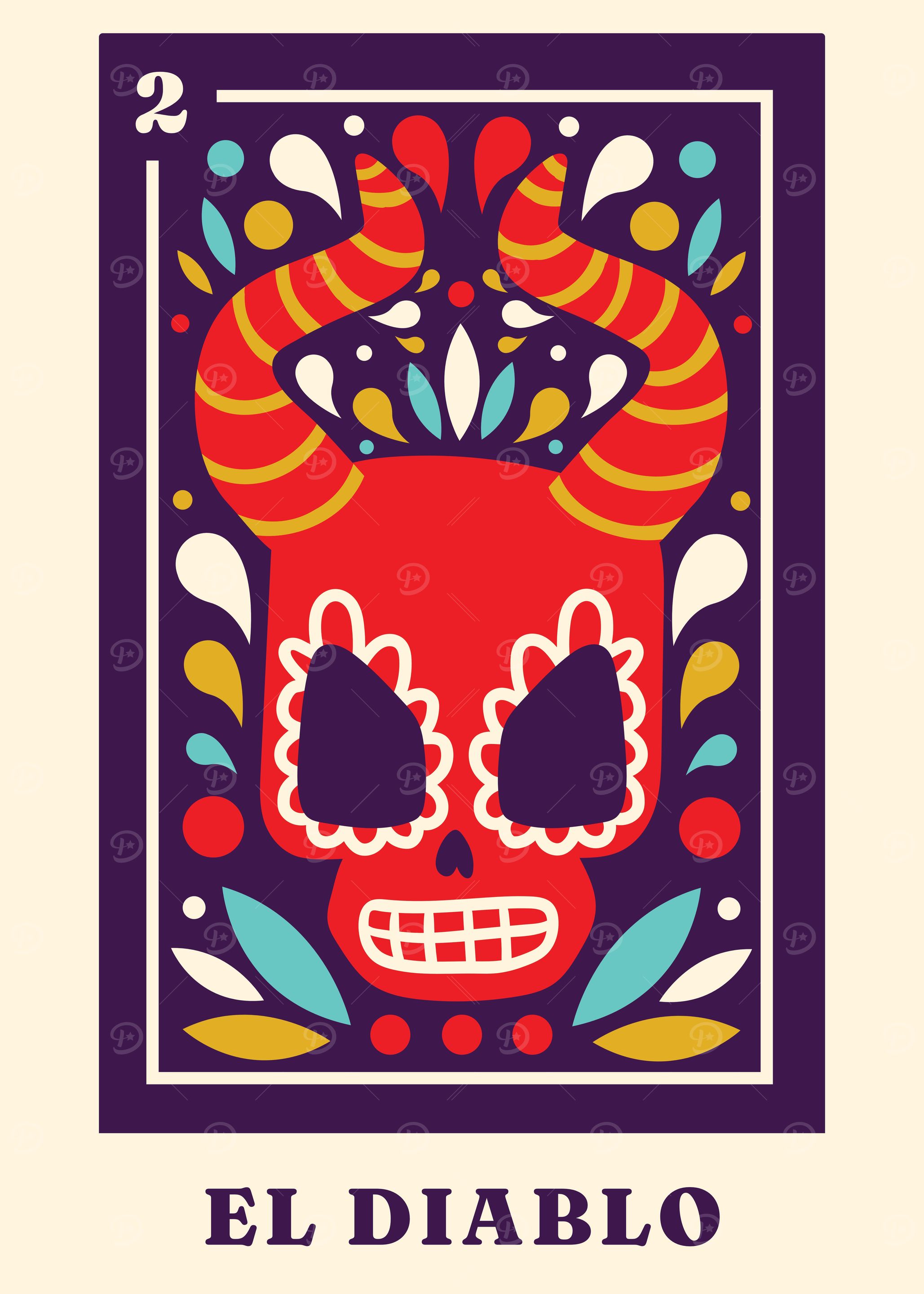 El Diablo Muertos Tarot