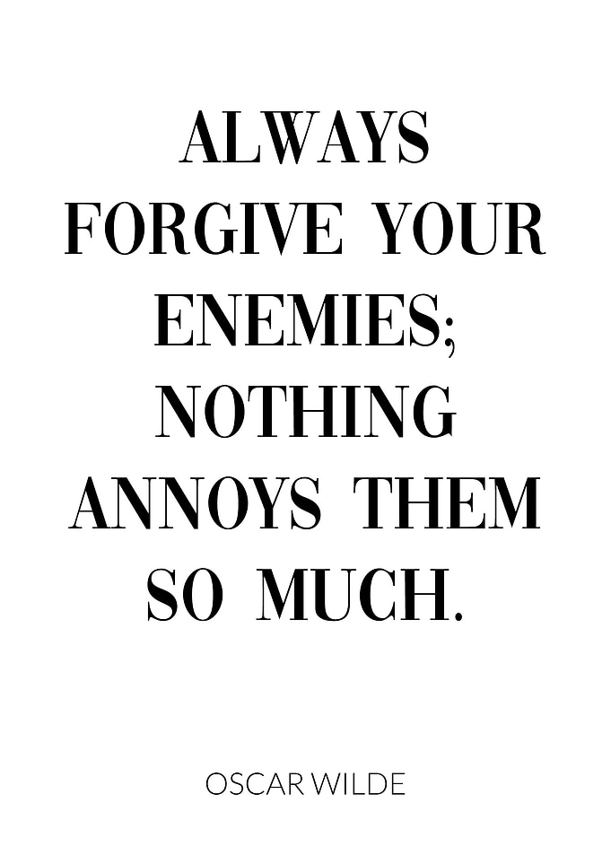 Oscar Wilde Quote Enemy