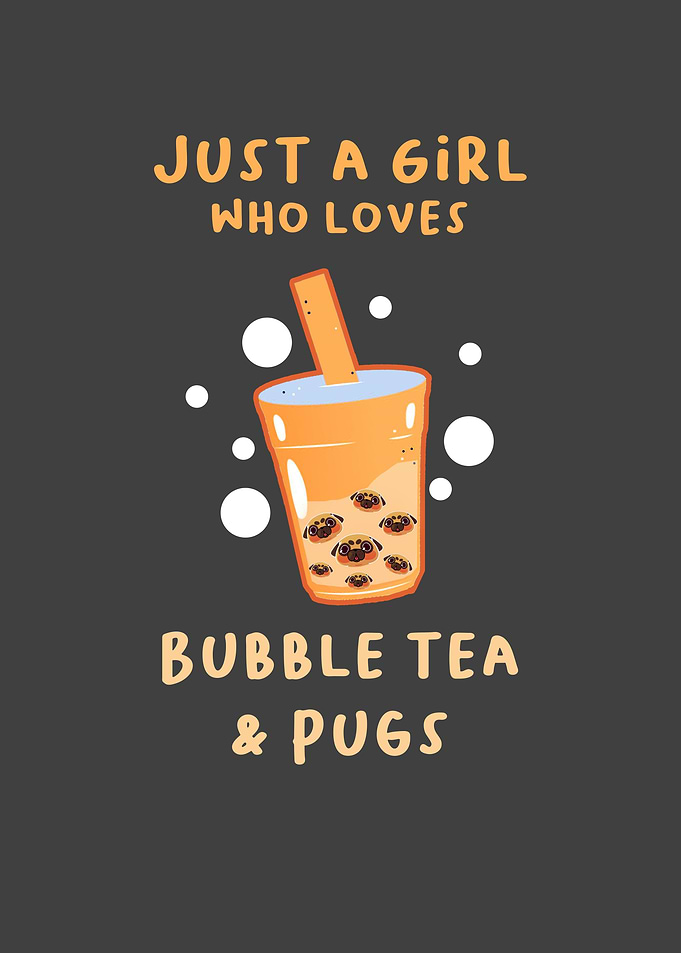 Boba Tea Kawaii Mops