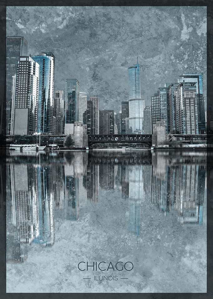 Chicago Skyline Portrait