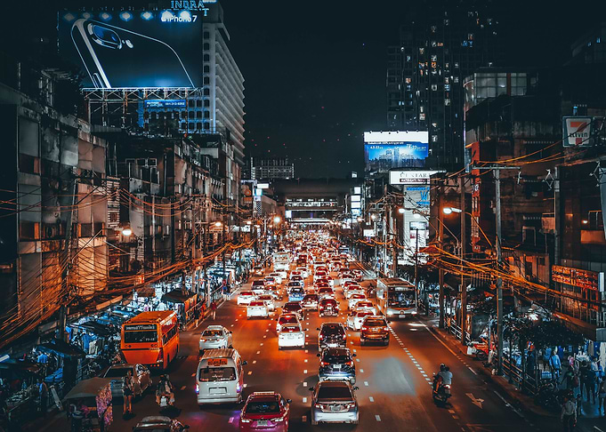 Night time traffic