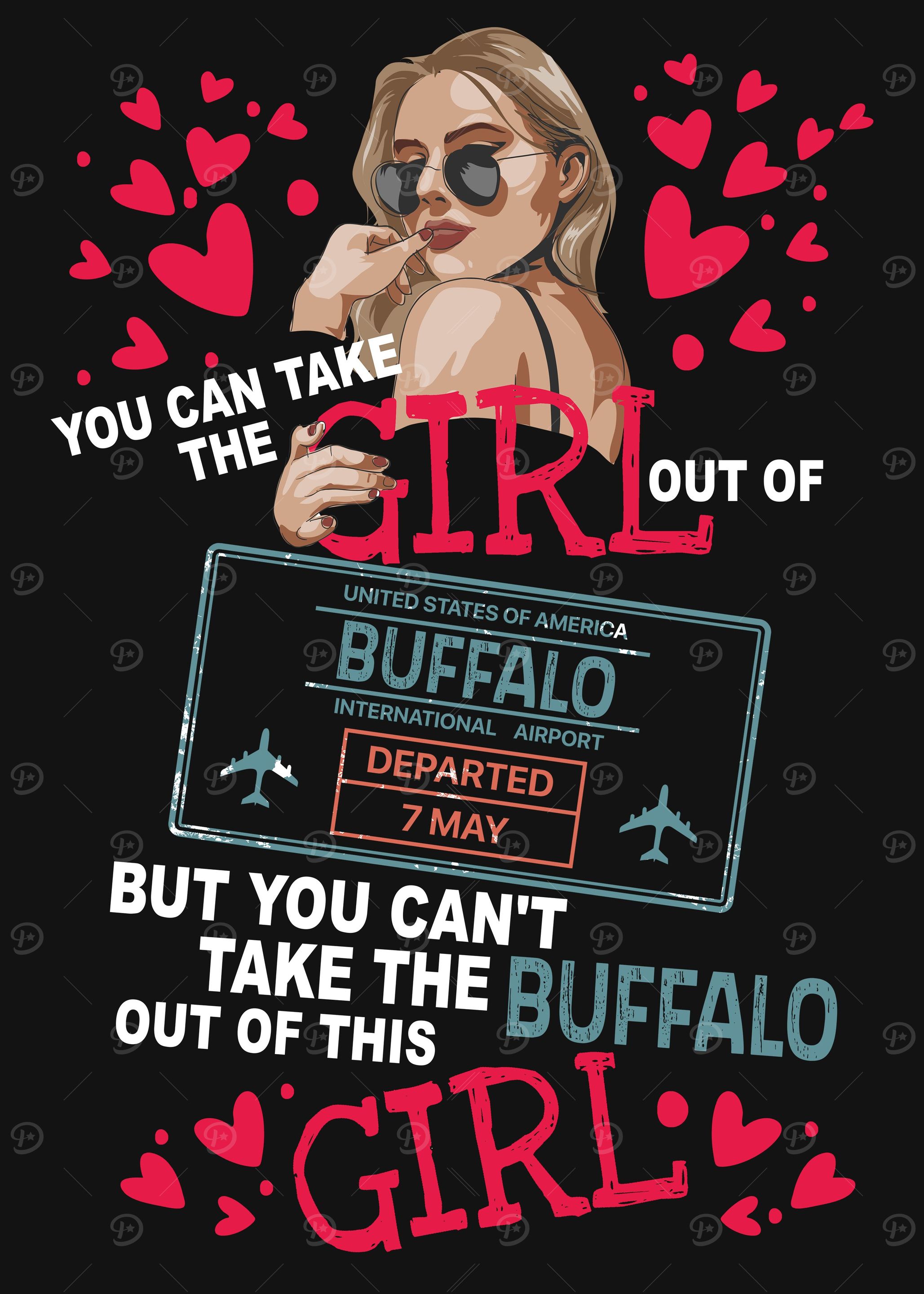 Proud Girl From Buffalo