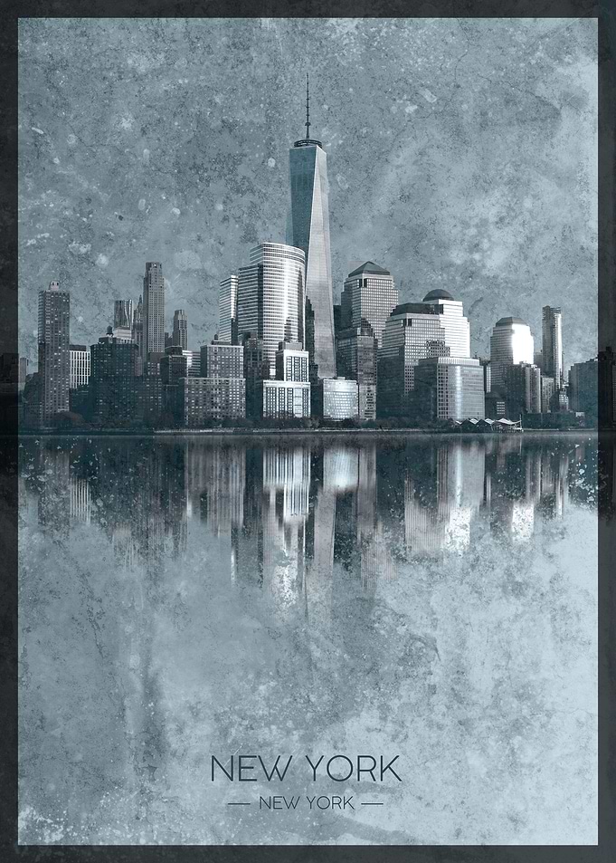 New York Skyline Portrait