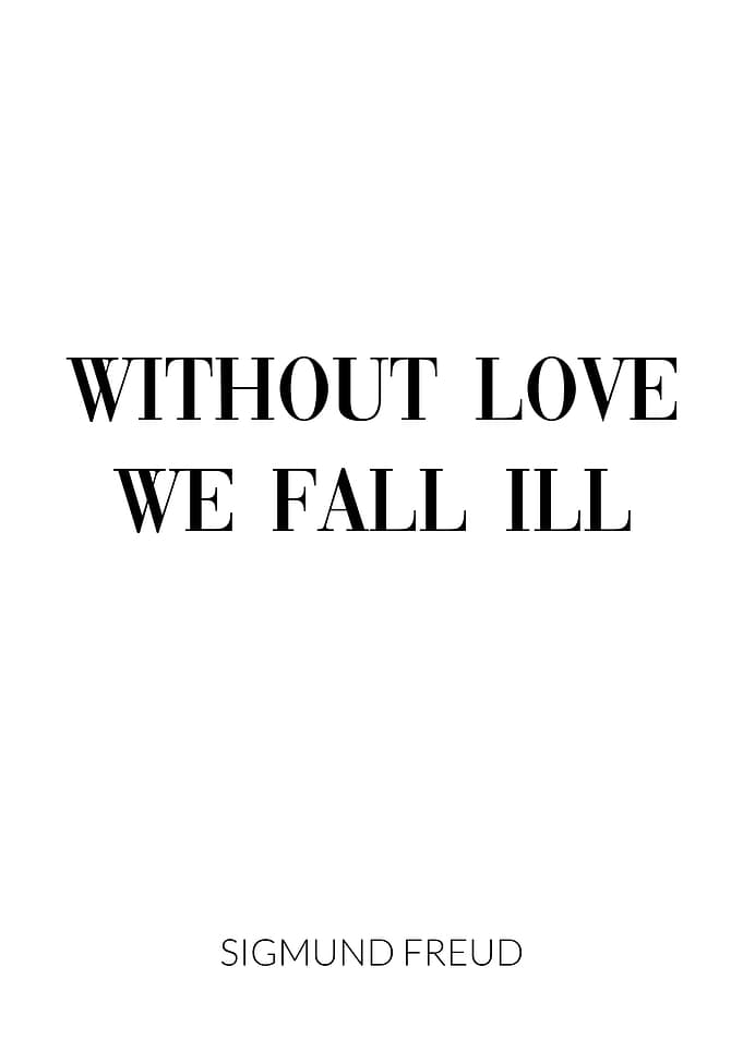 Sigmund Freud Quote Love