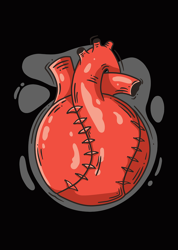 Softball heart