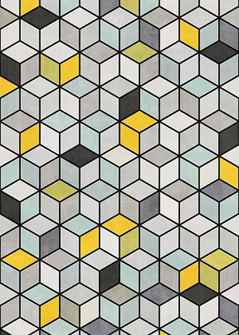 Colorful Concrete Cubes