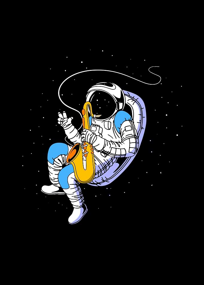 Saxophone Astronaut