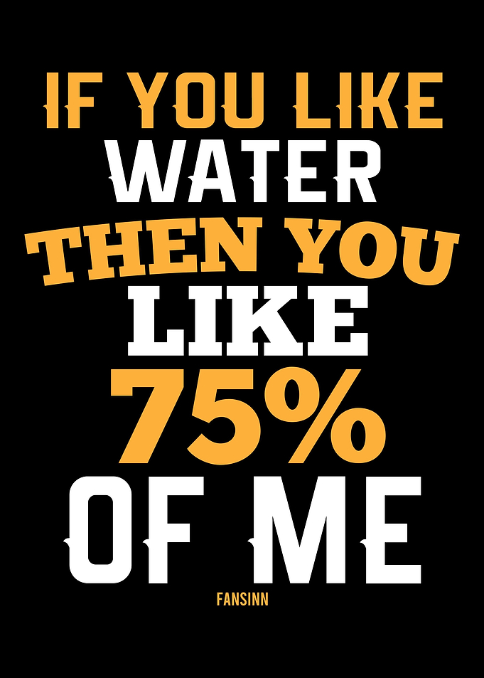 Science Water funny saying