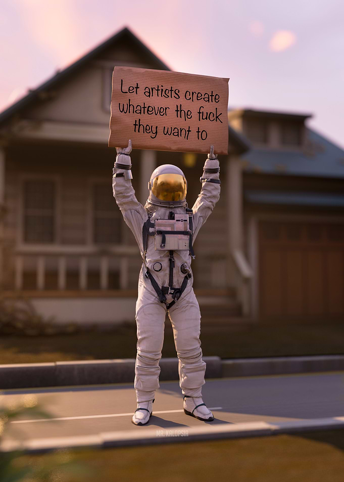 Dude with an Art