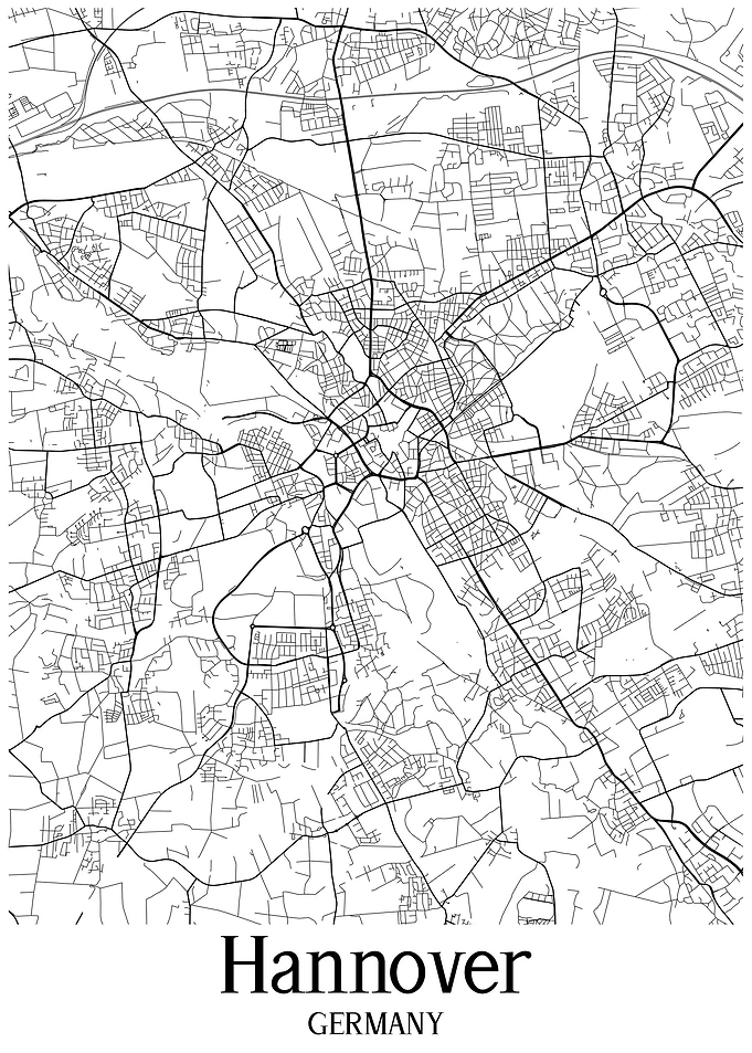 Hannover Map Germany
