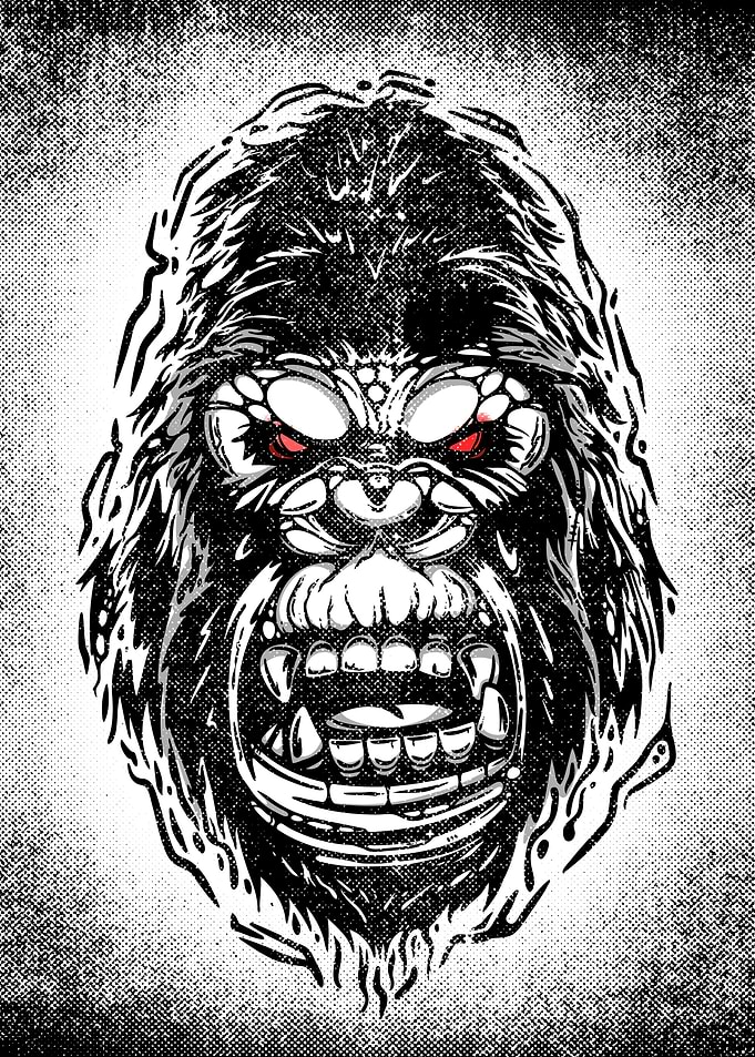 Gorilla head