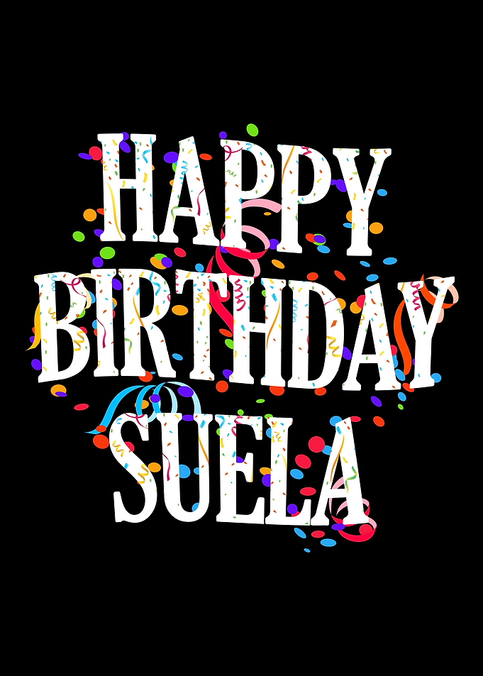Happy Birthday Suela