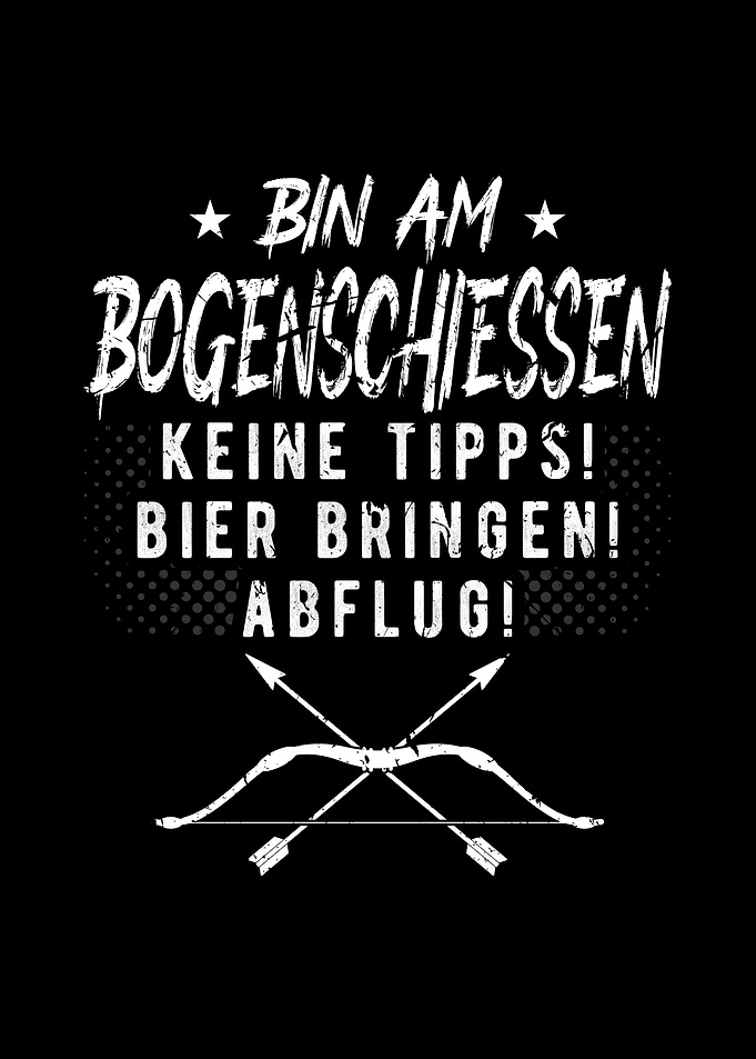 Bin Am Bogenschiessen
