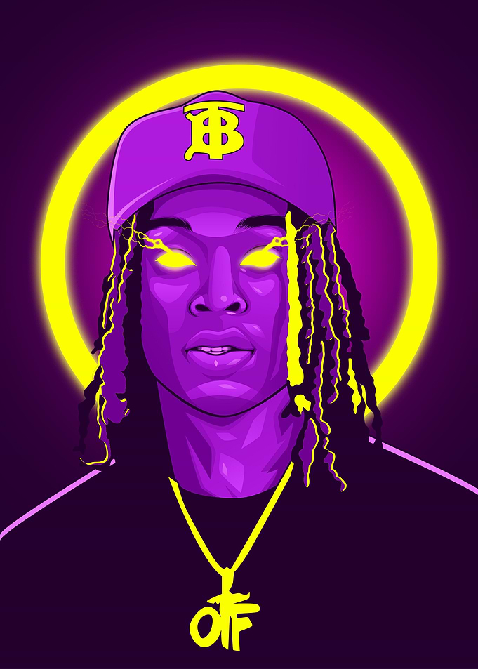 King Von Neon
