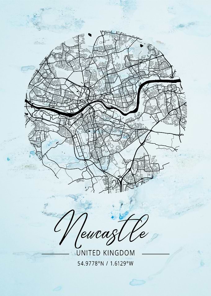 Newcastle Alpha Watercolor