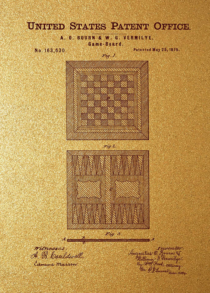 37 Game Board Patent