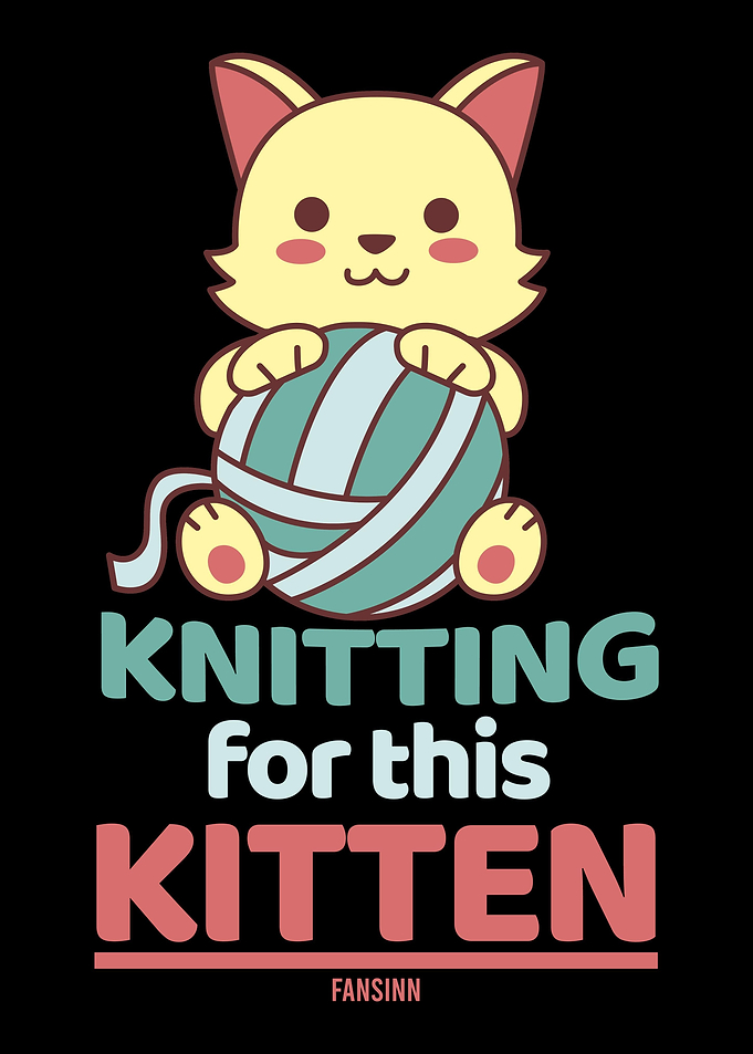 Cat knit granny wool grand