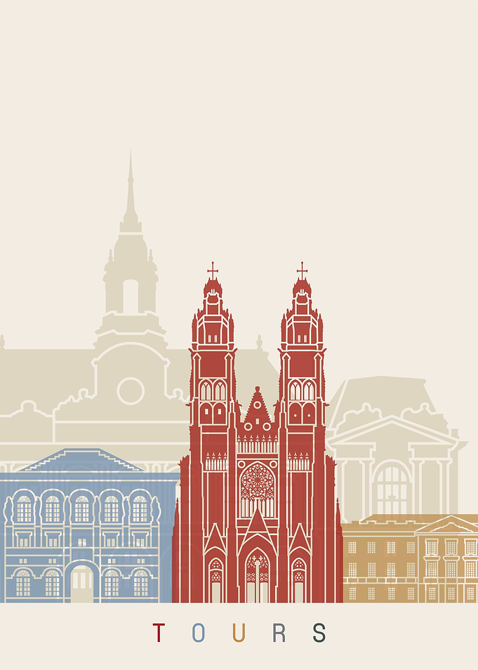 Tours skyline