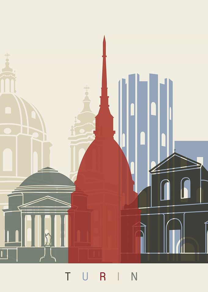 Turin skyline