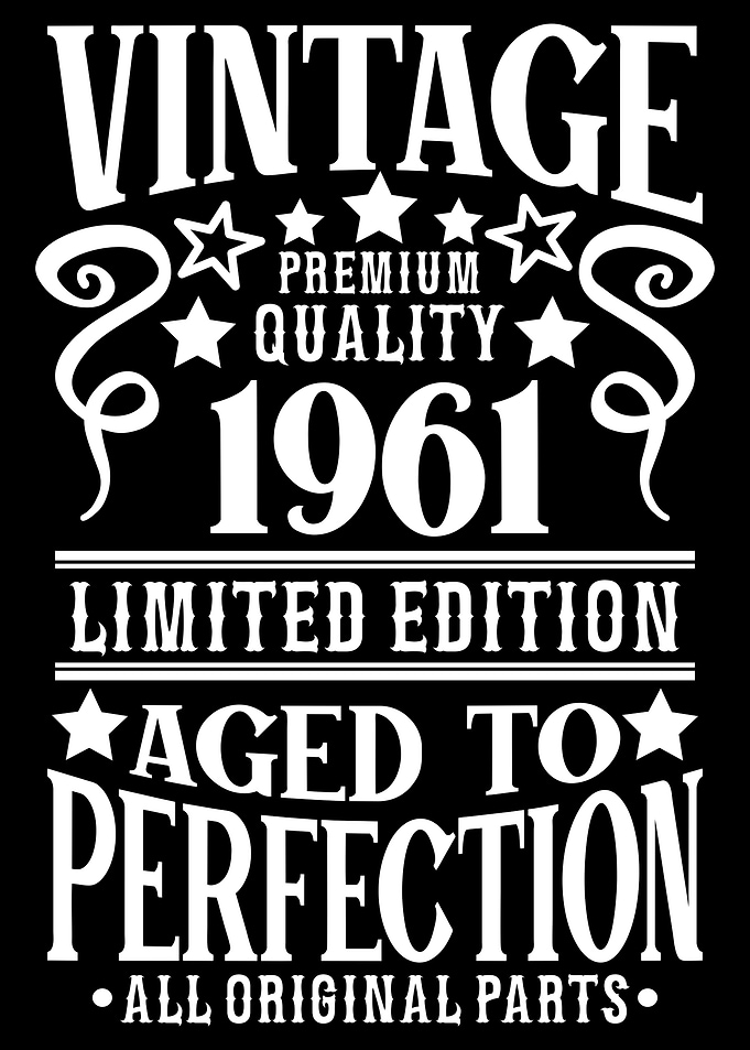Vintage born in 1951