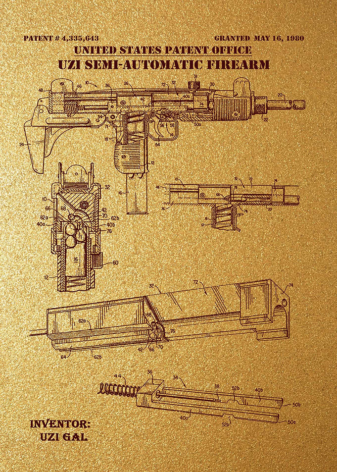 18 1982 Uzi Submachine Gu