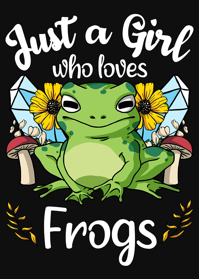 Cottagecore Aesthetic Frog