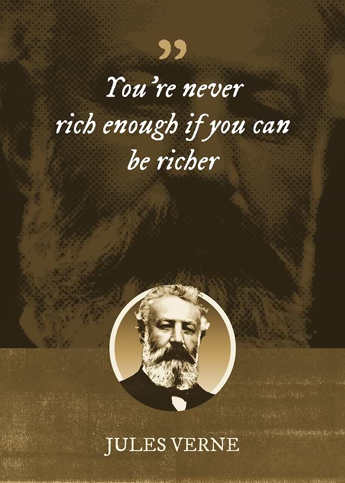 Youre never rich enough
