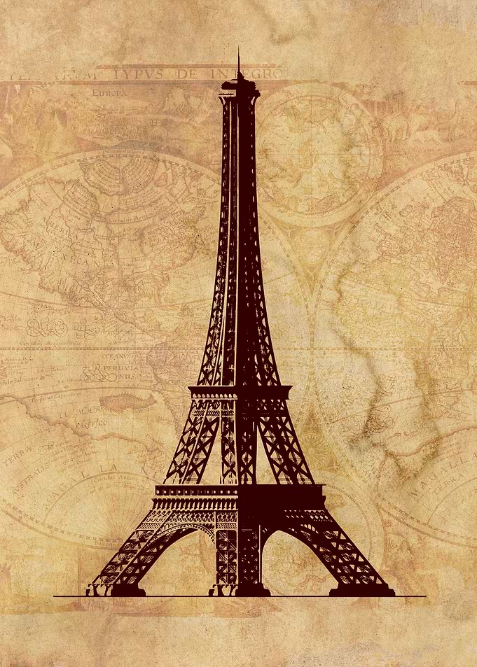 Eiffel Tower Wall Decor