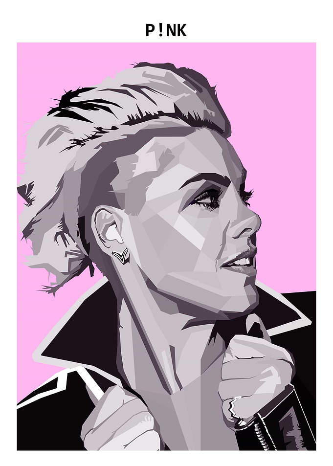 Pink singer