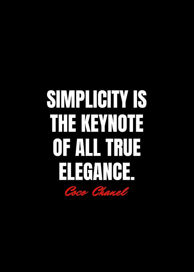 Coco Chanel Quotes